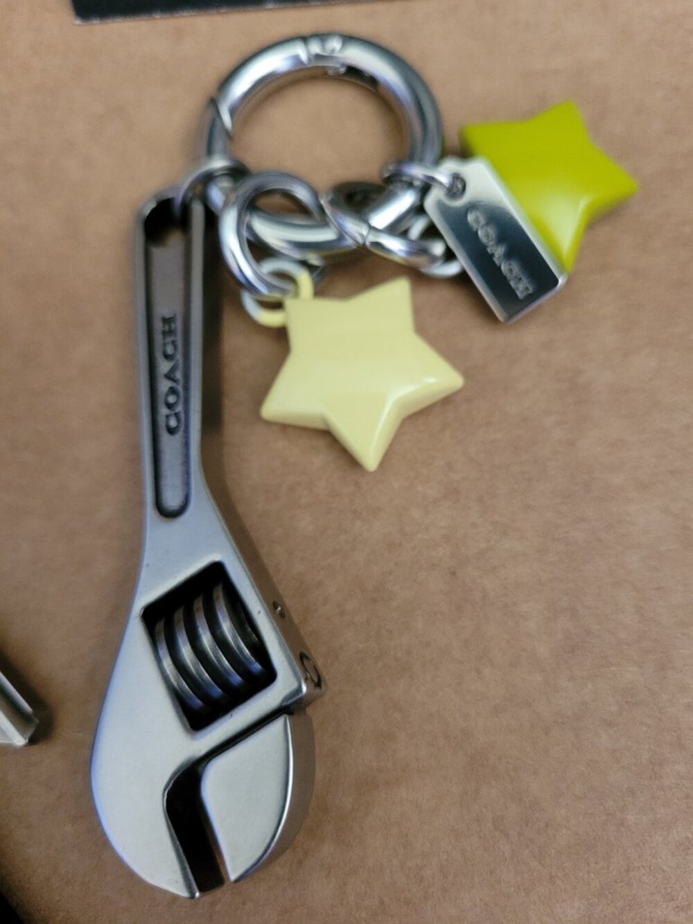 Charms from viral Coach Loved Leather Dakota Crossbody Bag--CHARMS ONLY - Picture 2 of 9